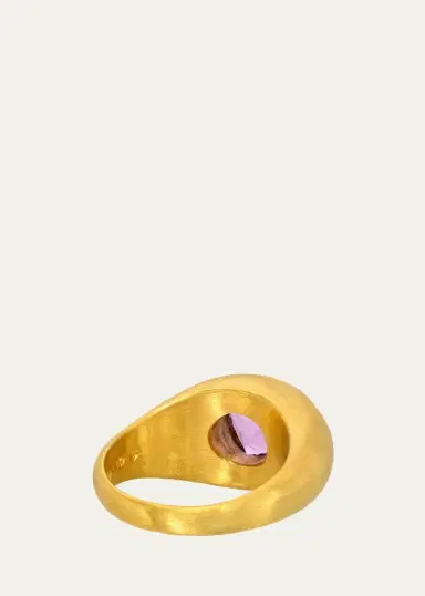 DARIUS 18K Freeform Purple Sapphire Ziggurat Ring | Thumbnail 3