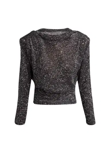 Valentino Garavani Sequined Dolman-Sleeve Sweater | Thumbnail 1 Valentino Garavani Sequined Dolman-Sleeve Sweater | Thumbnail 1