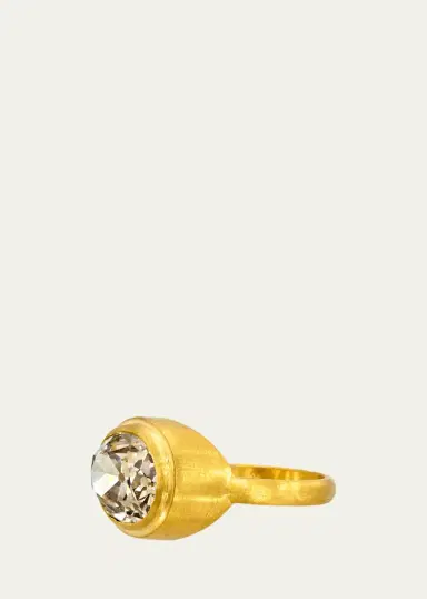 DARIUS One-of-a-Kind 18K Orange-Brown Diamond Ziggurat Ring | Thumbnail 2
