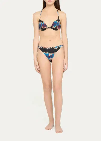 Ulla Johnson Mallorca High-Cut Bikini Bottoms | Thumbnail 2