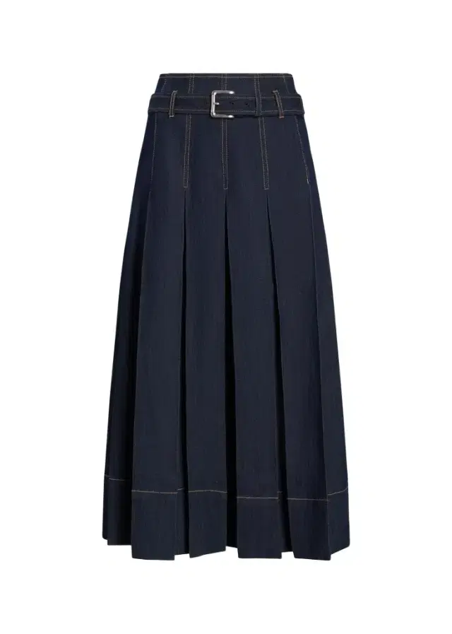 Cinq à Sept Rylee Pleated A-Line Midi Skirt