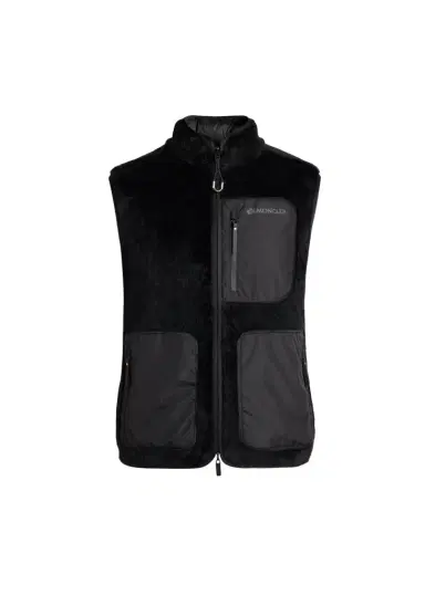 Moncler Men's Faux-Fur Vest | Thumbnail 1