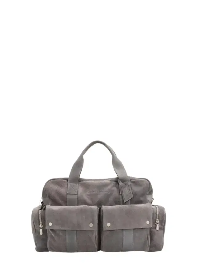 Brunello Cucinelli Men's Suede Oversized-Pocket Duffel Bag