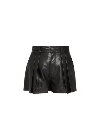Frame The Leather Structural Shorts | Thumbnail 1 Frame The Leather Structural Shorts | Thumbnail 1