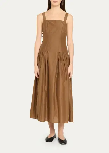 Frame The Garden Midi Dress | Thumbnail 2 Frame The Garden Midi Dress | Thumbnail 2