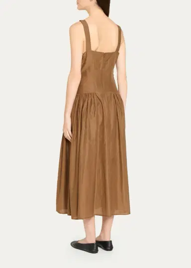 Frame The Garden Midi Dress | Thumbnail 3 Frame The Garden Midi Dress | Thumbnail 3