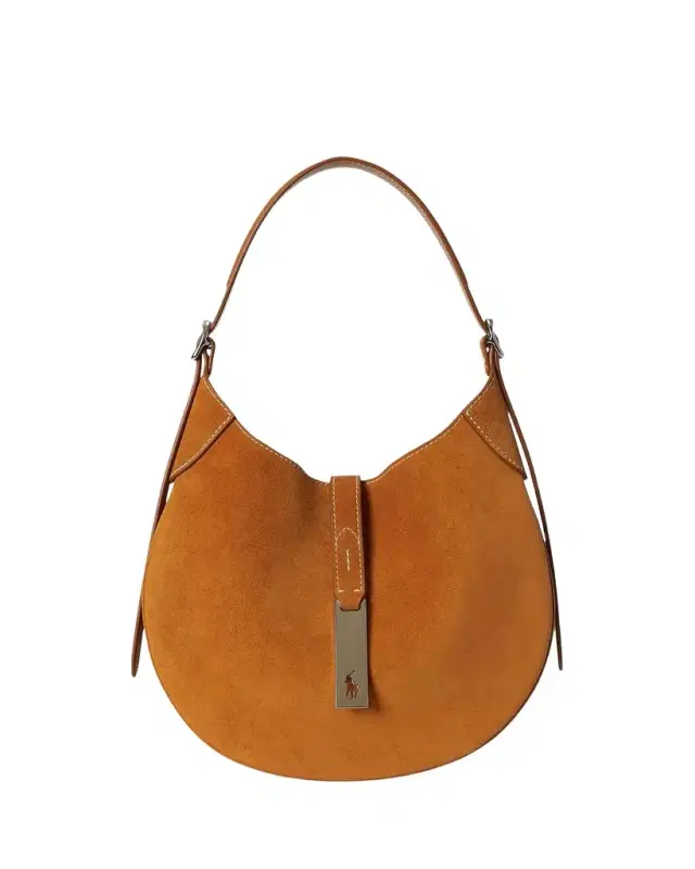 Polo Ralph Lauren Polo ID Small Suede Shoulder Bag