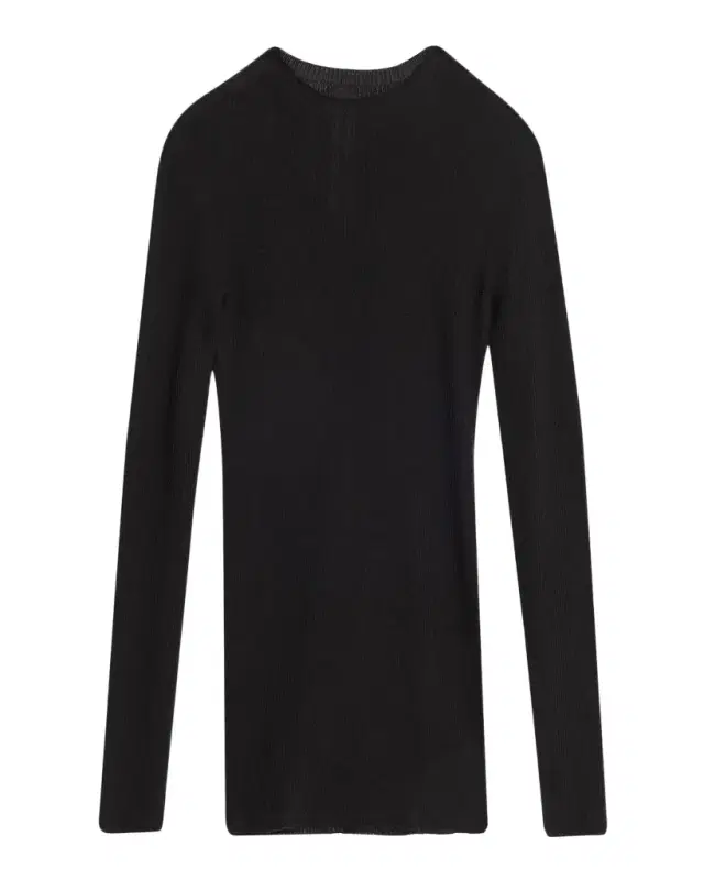 Rick Owens Men's Wool Rib Crewneck Sweater