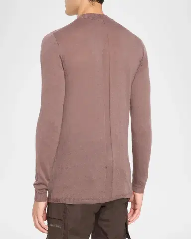 Rick Owens en's erino Wool Crewneck Sweater | Thumbnail 3
