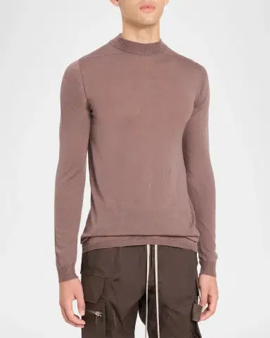 Rick Owens en's erino Wool Crewneck Sweater | Thumbnail 4