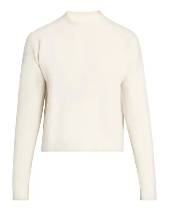Men's Wool-Blend Cropped Crewneck Sweater
