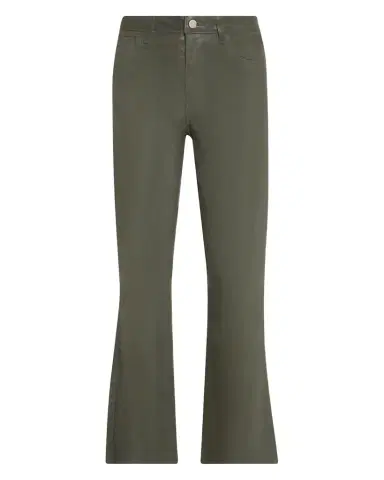 L'Agence Kendra High-Rise Coated Crop Flare Jeans | Thumbnail 1 L'Agence Kendra High-Rise Coated Crop Flare Jeans | Thumbnail 1