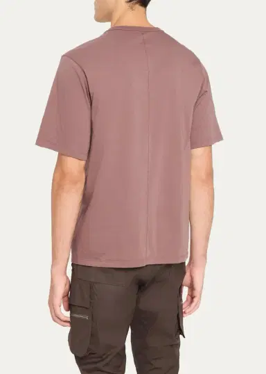 Rick Owens Men's Cotton Jersey Crewneck T-Shirt | Thumbnail 3