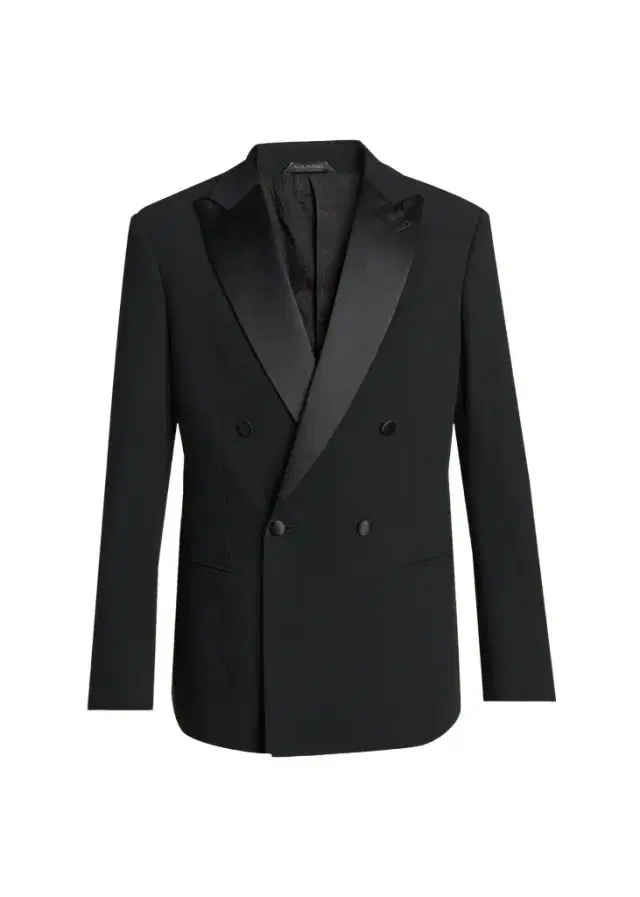 Giorgio Armani Men's Double Breasted Virgin Wool-blend Blazer