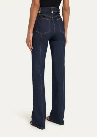 Cinq à Sept Abbot High-Rise Flared Jeans | Thumbnail 3