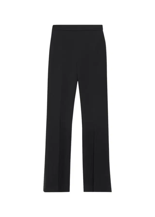 Veronica Beard Gracie Zip-Back Bootcut Pants