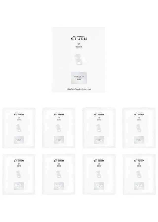 Dr. Barbara Sturm Everything Hydrogel 8-Piece Mask Set