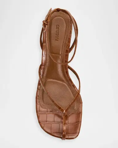Simkhai 75mm Kelsey Embossed Leather Thong Sandals | Thumbnail 6 Simkhai 75mm Kelsey Embossed Leather Thong Sandals | Thumbnail 6