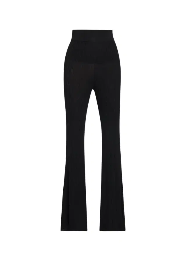 L'Agence Conan Rib-Knit Flare Pants