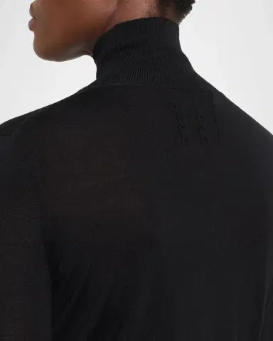 Nili Lotan Larkin Merino Wool Turtleneck Sweater | Thumbnail 5 Nili Lotan Larkin Merino Wool Turtleneck Sweater | Thumbnail 5