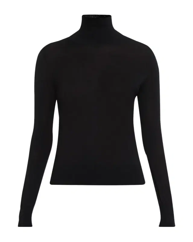 Nili Lotan Larkin Merino Wool Turtleneck Sweater