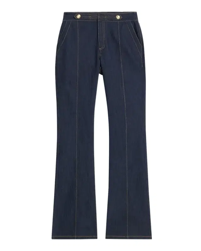 Cinq à Sept Abbot High-Rise Flared Jeans