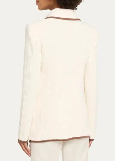 L'Agence Ranch Knit Blazer | Thumbnail 3