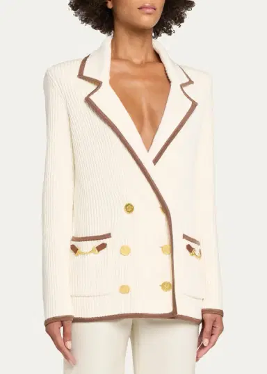 L'Agence Ranch Knit Blazer | Thumbnail 4