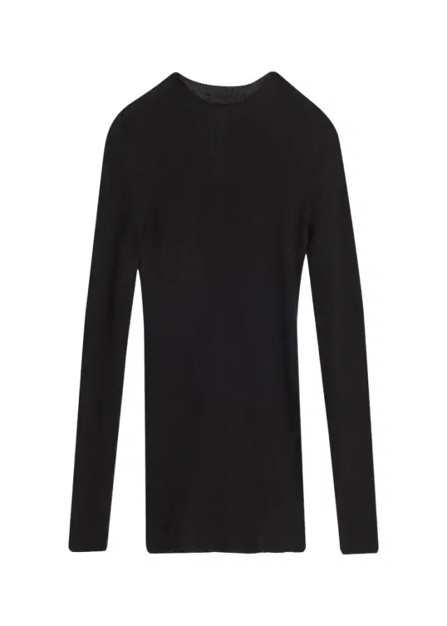 Rick Owens Men's Wool Rib Crewneck Sweater