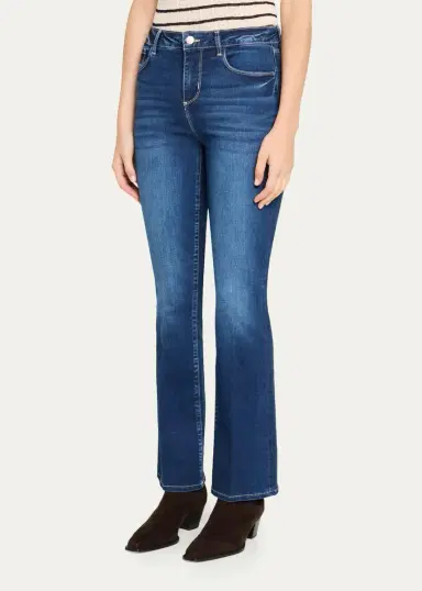 L'Agence Petite Selma High-Rise Bootcut Jeans | Thumbnail 4