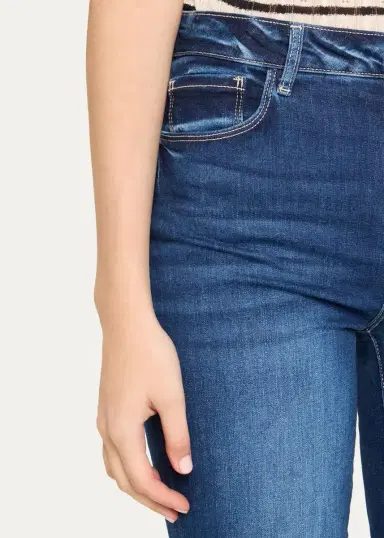 L'Agence Petite Selma High-Rise Bootcut Jeans | Thumbnail 5