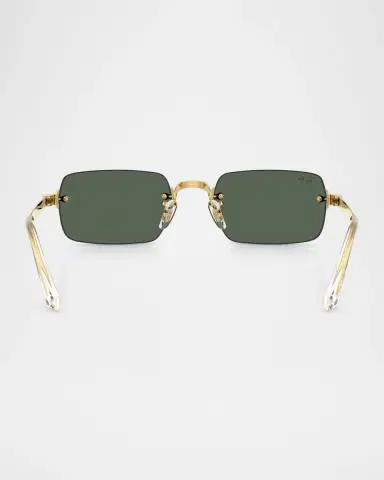 Ray-Ban x A$AP Rocky Men's Rb3928 Rimless Metal Rectangle Sunglasses | Thumbnail 3 Ray-Ban x A$AP Rocky Men's Rb3928 Rimless Metal Rectangle Sunglasses | Thumbnail 3