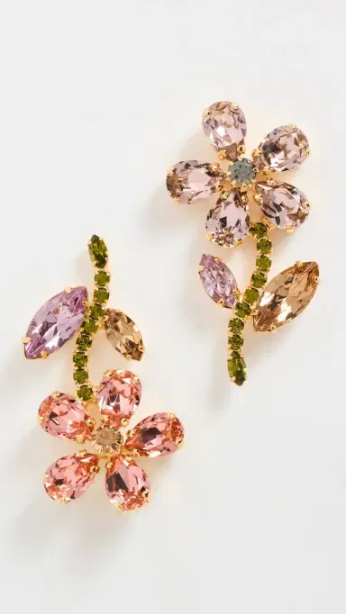 Jennifer Behr Dorian Earrings Multi One Size | Thumbnail 2 Jennifer Behr Dorian Earrings Multi One Size | Thumbnail 2
