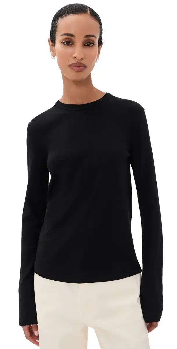 Vince Essential Crew Tee Black