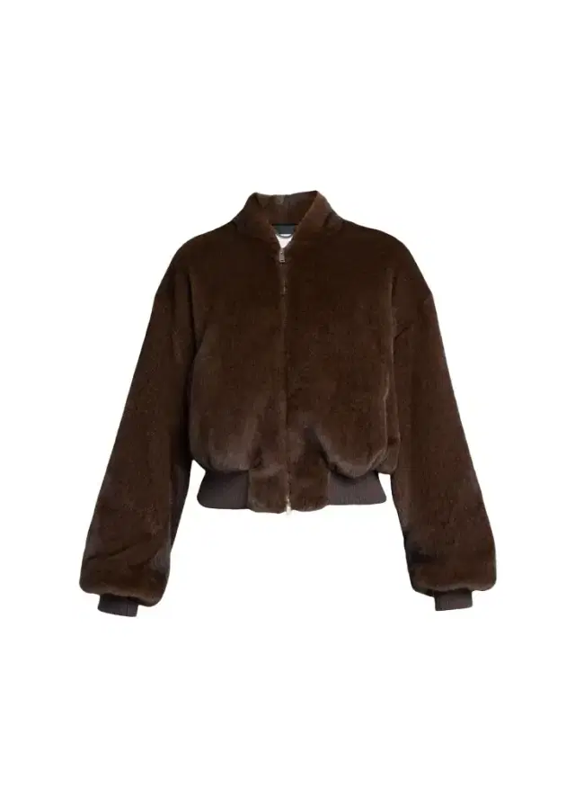 Stella McCartney Faux-Fur Bomber Jacket
