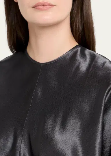 FFORME Sylvie Satin Dolman-Sleeve Top | Thumbnail 5