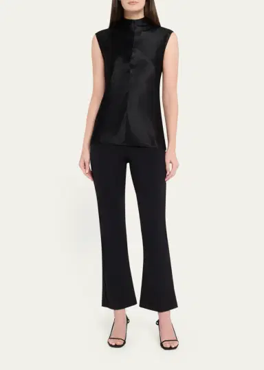 FFORME Rhea Sleeveless Hammered Satin Top | Thumbnail 2 FFORME Rhea Sleeveless Hammered Satin Top | Thumbnail 2