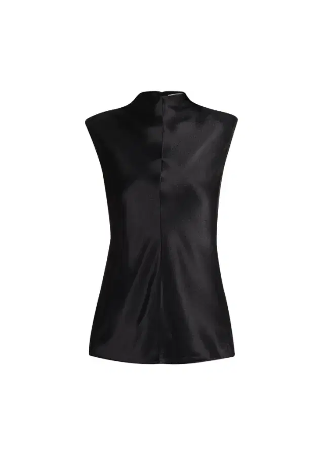FFORME Rhea Sleeveless Hammered Satin Top