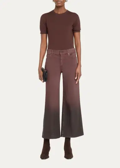 Kobi Halperin Rafaella Ombré Flared Crop Jeans | Thumbnail 2 Kobi Halperin Rafaella Ombré Flared Crop Jeans | Thumbnail 2