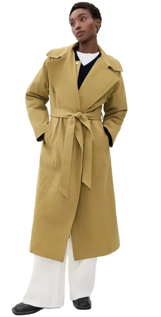 Roucha Calder Trench Tan