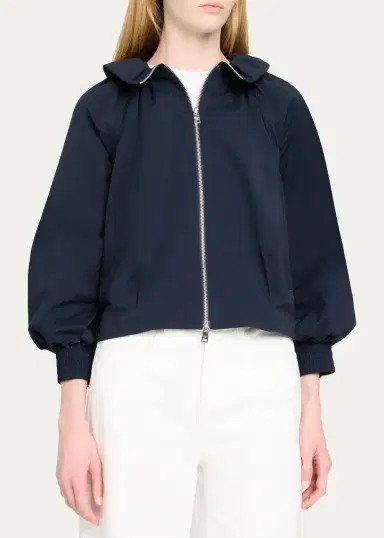 Veronica Beard Circe Hooded Bubble Jacket | Thumbnail 4