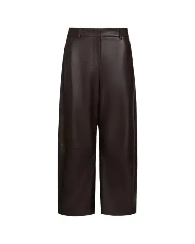 TWP Slouchy Wide-Leg Leather Pants | Thumbnail 1 TWP Slouchy Wide-Leg Leather Pants | Thumbnail 1