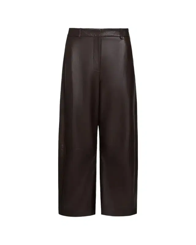 TWP Slouchy Wide-Leg Leather Pants