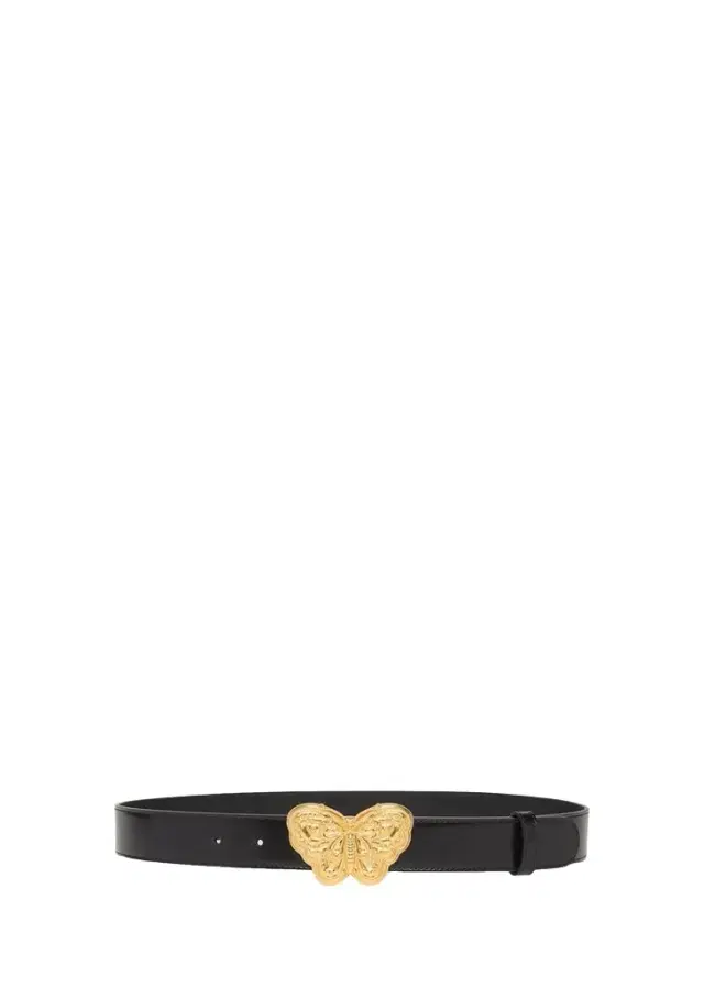 Valentino Garavani Butterfly Buckle Leather Belt 30MM