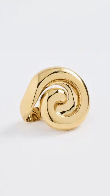 Jenny Bird Renzo Double Ring High Polish Gold S | Thumbnail 2