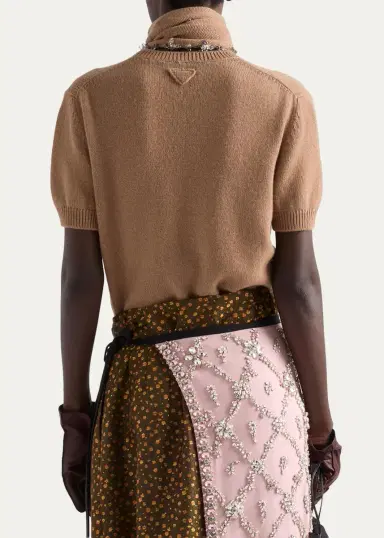 Prada Embellished Cashmere Sweater | Thumbnail 3