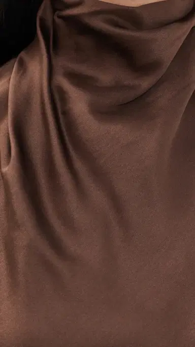 Helmut Lang Tie Neck Silk Top | Thumbnail 6