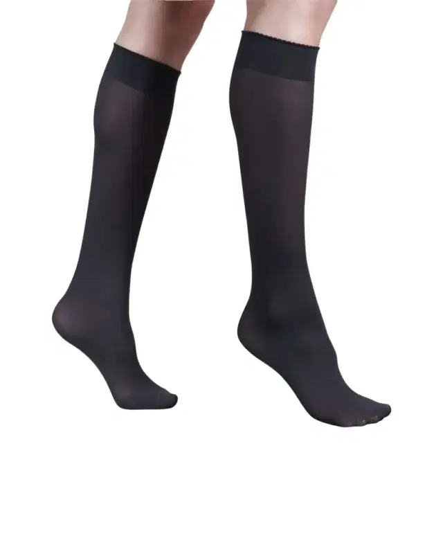 Wolford Velvet Deluxe Knee-Highs