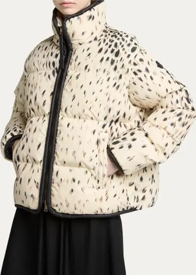 Moncler Rayonnant Down-Fill Puffer Vest Jacket | Thumbnail 4
