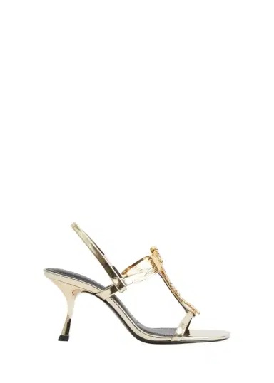 Simkhai 75mm Lula Dragonfly Metallic Leather Sandals | Thumbnail 1
